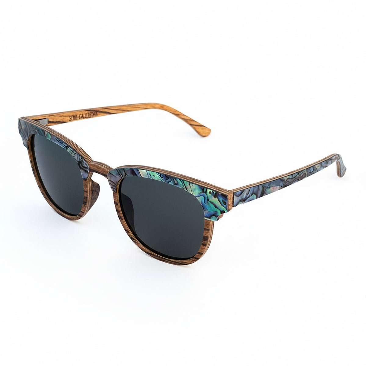 Soul California Sunglasses with Blue and Green Frame beachcomber Manhattan Beach – Soul California Eyewear main image 4