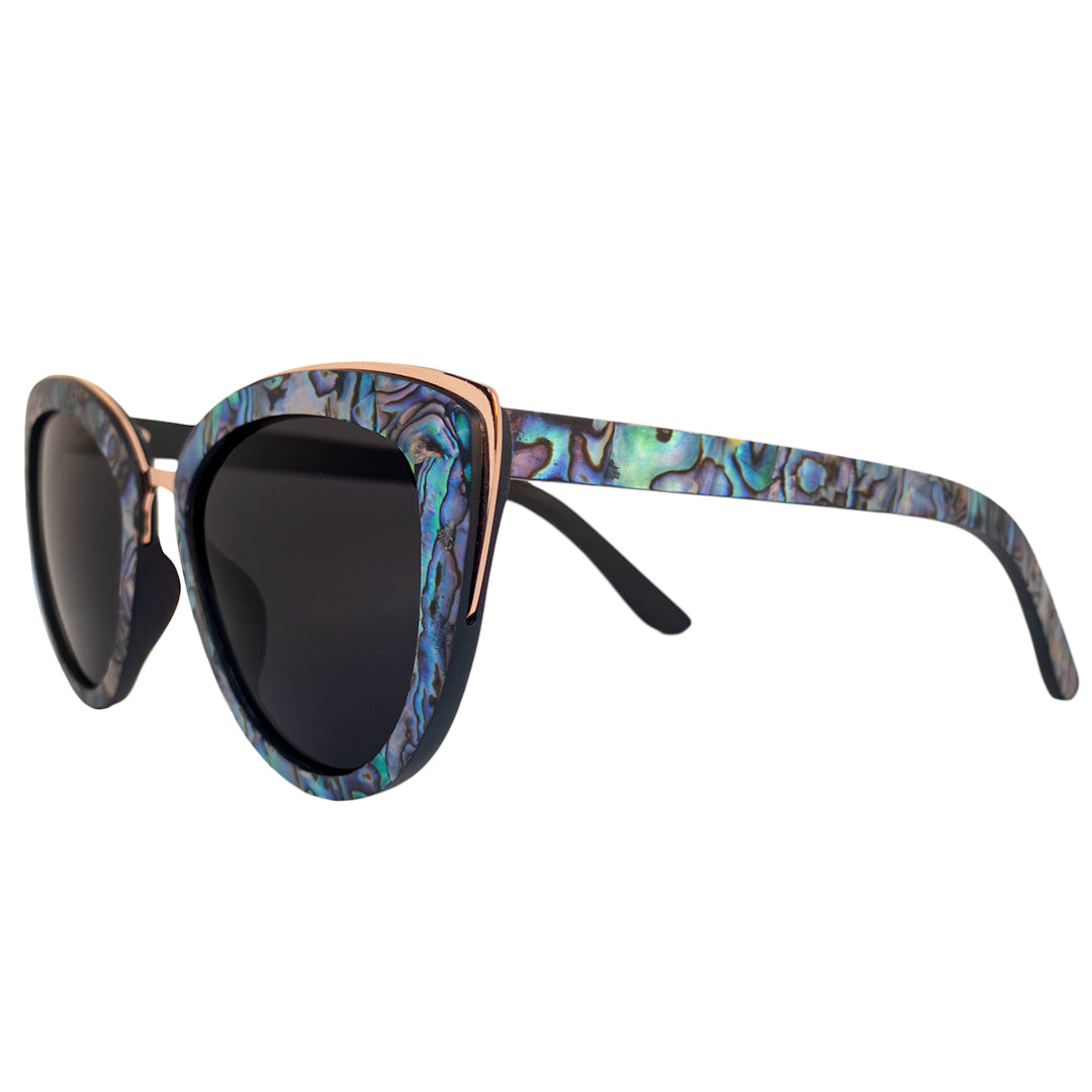 Hermosa Beach | Abalone Seashell Sunglasses - Handmade UV Protection ...