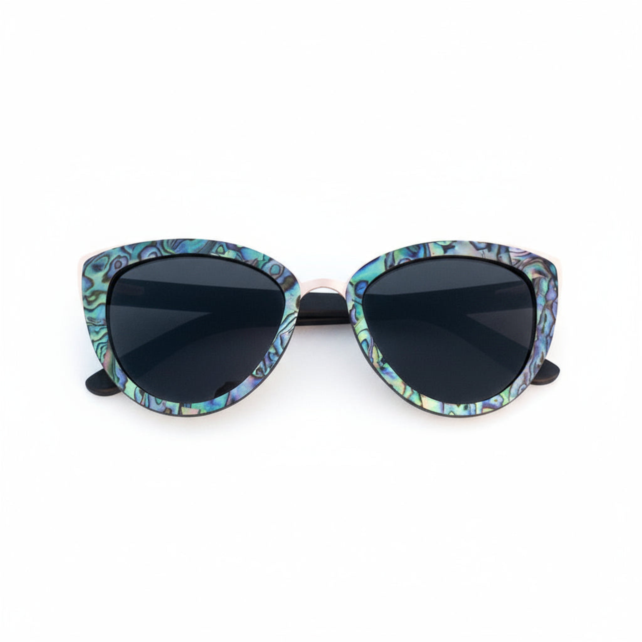 Hermosa Beach | Abalone Seashell Sunglasses - Handmade UV Protection ...